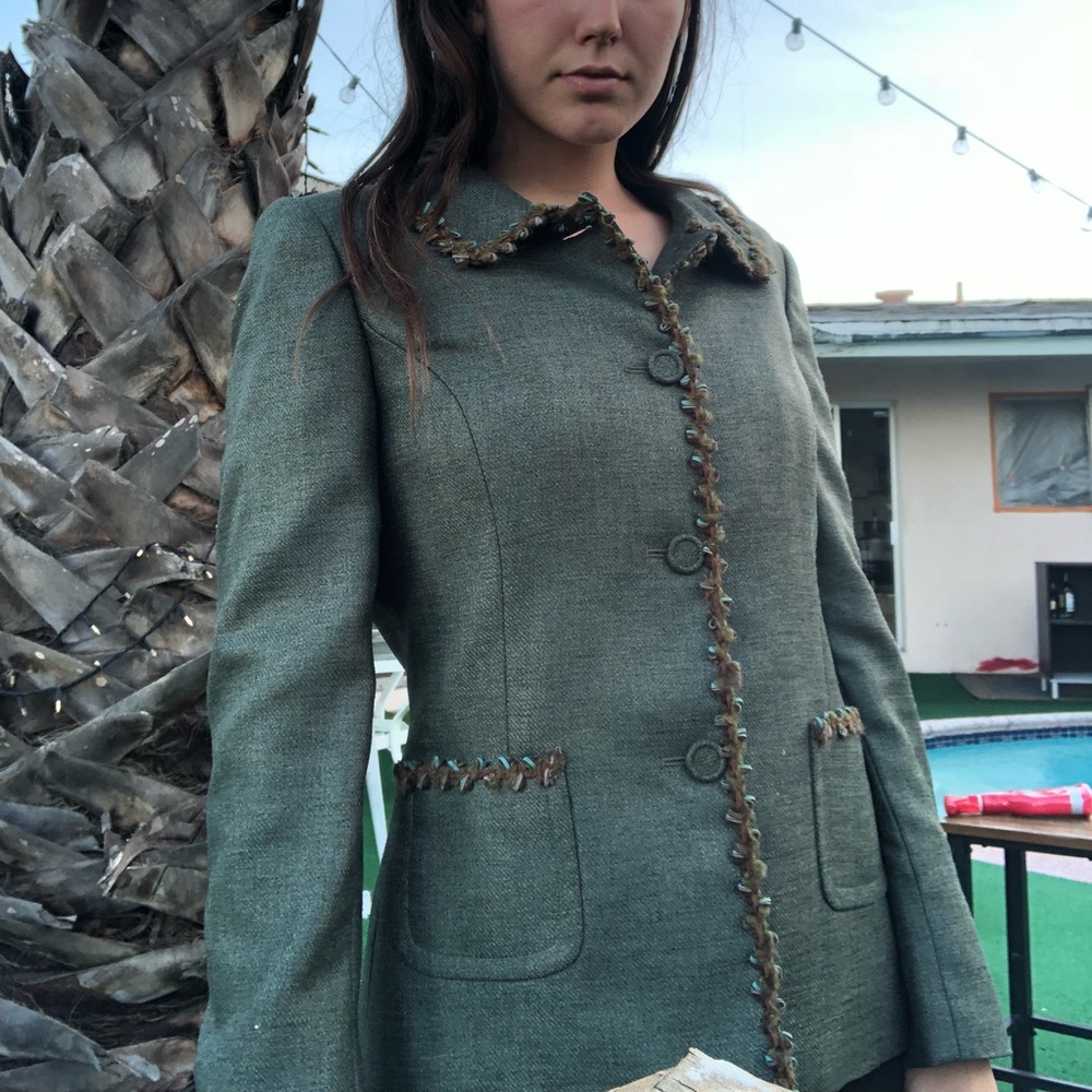 Vintage detailed jacket